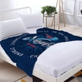 thumbnail image 3 of Durable Soft & Warm Flannel Blanket - Cozy Cartoon Creature Design for Sofa Travel Bed & Chair - Perfect for All Seasons, 3 of 7
