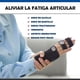 thumbnail image 4 of JM (Negro - mano derecha) Muñequera de aluminio Soporte de muñeca ajustable Estabilizador de mano Inmovilizador para 3 o 4 dedos para artritis, esguinces y dedos rotos JM JM, 4 of 5