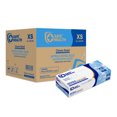 thumbnail image 1 of SAFEHEALTH Blue Nitrile Chemo-Rated Exam Gloves, Chemical-Fentanyl Resistant, Free of Latex-Powder, Finger Textured-Disposable, Case of 1000, Size XS, 1 of 5