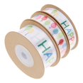 thumbnail image 1 of 3 Rolls Birthday Ribbons Birthday Gift Wrapping Riband Gift Package Ribbons, 1 of 4