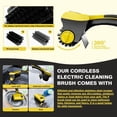 thumbnail image 2 of Cordless Electric Grill Brush 360 Rotating Cleaner with 2 Brush Heads USB, 2 of 7