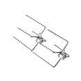 thumbnail image 1 of Bearachild 2 piezas parrilla tenedores barbacoa Picnic pincho lavable reutilizable portátil tostado resistente al calor asador accesorio Herramientas y accesorios para hornear, 1 of 5