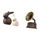 thumbnail image 5 of Juego De Figuras De Conejo De Porcelana, Escultura Coleccionable Vintage, Decoración De Pascua Y Inauguración De La Casa Para Gabinete Y Jardín., 5 of 8
