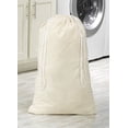 thumbnail image 2 of Whitmor Cotton Laundry Bag Natural, 2 of 4