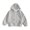 Dark Gray, variant on Boys Girls Zip Up Hoodie Loose Fit Long Sleeve Hooded Sweatshirt With Pockets Breathable Outwear Jacket For Kids Toddler Girls Long Sleeve Zip Up Hoodie For School
