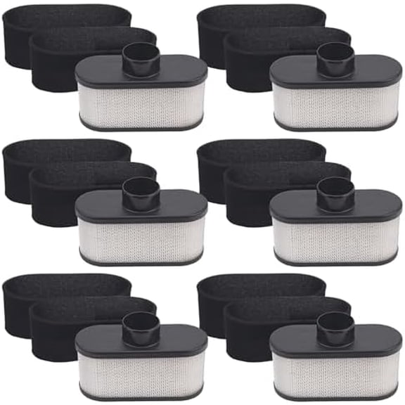 6 Pack 11013-0752 Air Filter Compatible with Kawasaki FR691V FR651V FR730V FS481V FS541V FS600V FS651V FS691V FS730V 4-Cycle Engine Cleaner Lawn Mower,  11013-7046 11013-7047