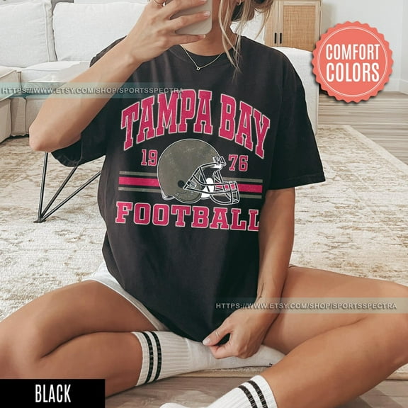 Comfort Colors Tampa Bay Vintage Style Comfort Colors T-Shirt, Football Shirt, Sunday Football