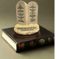 thumbnail image 4 of 3 Arches usa Ten Commandments Stone Replica Wall Decor, 7 Inches Tall, 4 of 6