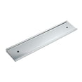 thumbnail image 1 of Porte-Plaque Mural Ou de Porte, Argent 2x10, 1 of 2