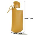 thumbnail image 4 of Soidarity Encendedor antigolpes, cubierta de cuero PU con tapa a prueba de viento, para cocinar al aire libre, senderismo, barbacoa, funda protectora para carpas No.01 Soidarity OD002255-01, 4 of 6