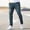 Navy, variant on Blmnix Ripped Jeans Pants Men Stretch Jeans Low Rise Cargo Skinny Pants Full Slim-Leg Blue Summer Pants,L