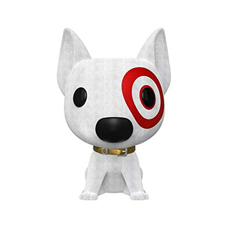 Funko POP! Ad Icons - Target Dog Bullseye (Flocked) #5 - SDCC 2019  Exclusive Debut