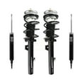 thumbnail image 1 of Transit Auto Front Rear Complete Shocks Strut and Coil Spring Mount Assemblies Kit for Car 2009 BMW 328i E93 body code with Convertible with Sport Suspension Without Electronic K78M-100456, 1 of 2