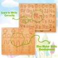 thumbnail image 2 of Juguete educativo Montessori con tabla de rastreo del alfabeto TanFans, 2 of 6