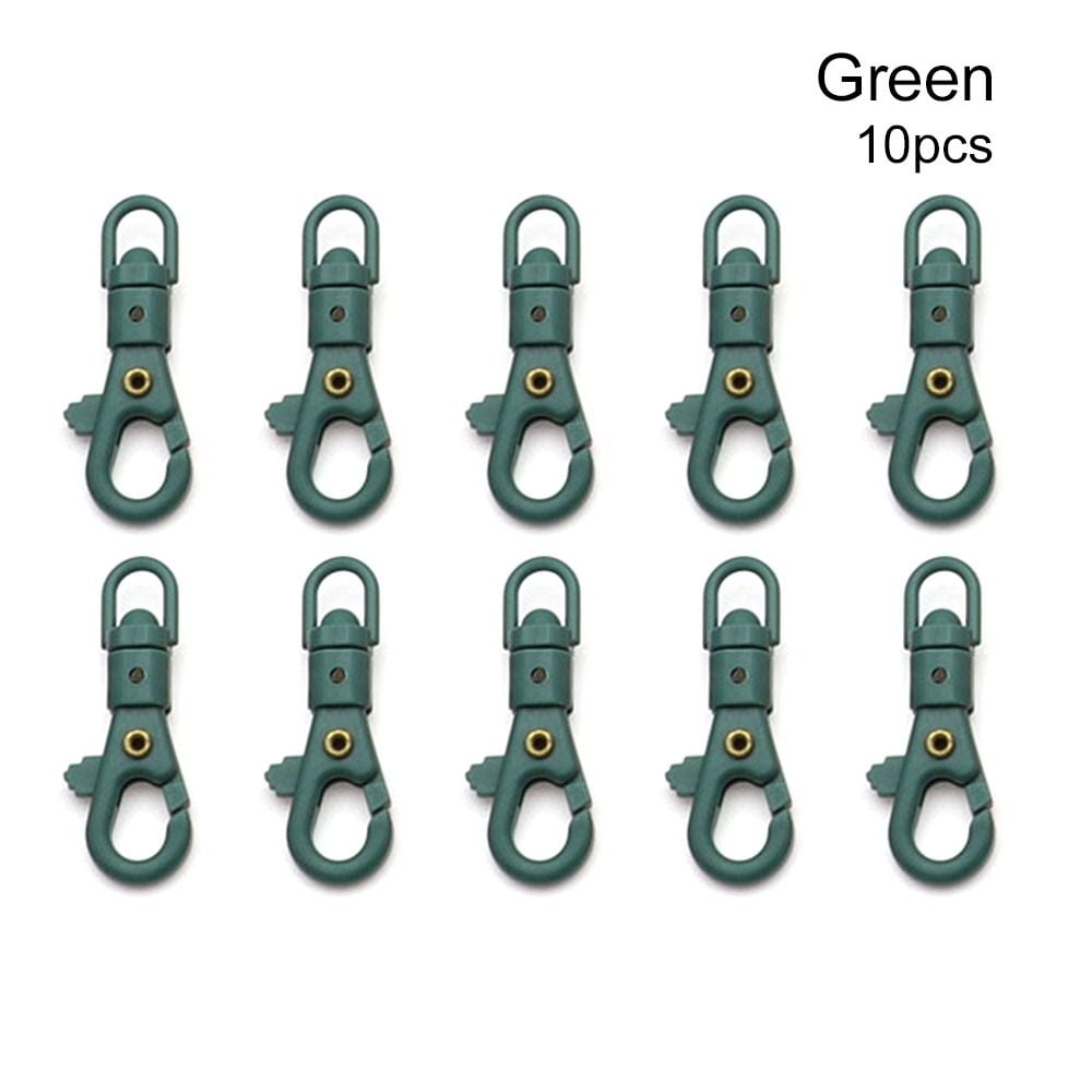 EDC Mini Metal Key Buckle Snap Spring Clip Hook Carabiner Tool Keychain Out  H4D9