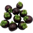 thumbnail image 1 of 10pcs Simulated Mangosteens Foam Fake Mangosteens Simulations Fruit Model Photo Props Early Education Toy Shop Display, 1 of 8