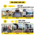 thumbnail image 4 of Portable 12V Car Refrigerator, 20 Quart Compressor Cooler with Touch Control, Dual Mode for Camping, Travel & Home Use, 4 of 11