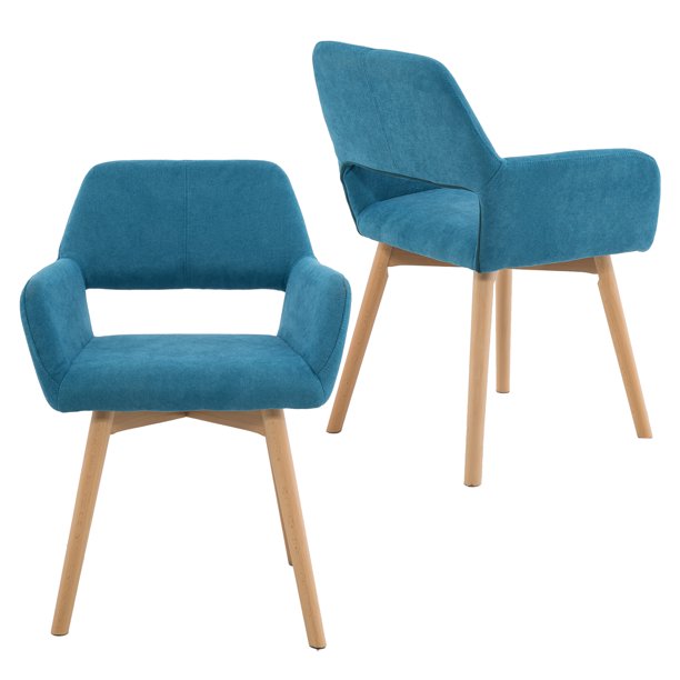 Homy Grigio Dining Chairs Set of 2 Kitchen & Dining Room Chairs for