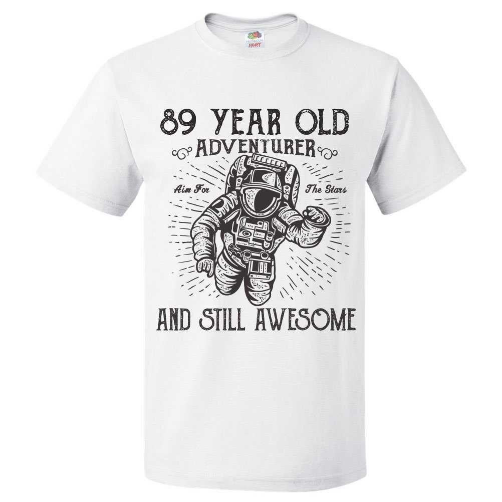 89th Birthday T For 89 Year Old Adventurer T Shirt T