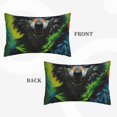 thumbnail image 3 of Binfone Realistic Style Wolf Warrior Standard Size Pillowcase, Long Staple Pure Cotton Envelope Closure Pillow Cover (Pillow core not included),20"x30", 3 of 7