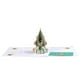 thumbnail image 1 of Tarjeta de felicitación de Navidad 3d, tarjeta de mensaje de bendición tridimensional plegable portátil para vacaciones de Navidad, 1 of 5