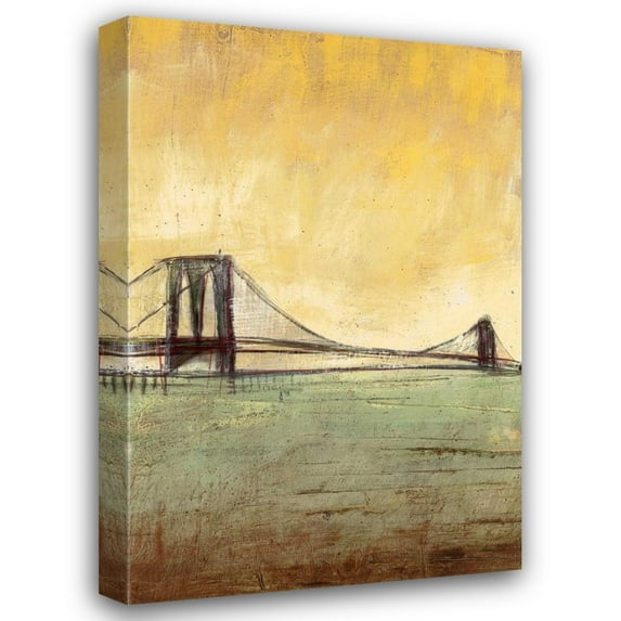 Antonio Costa 13x18 Gallery Wrapped Canvas Wall Art Titled - Urban Connection II