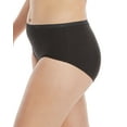 thumbnail image 4 of Hanes Women's Cotton Brief Underwear, Moisture-Wicking, 6-Pack Assortment 1 Size 7, 4 of 6