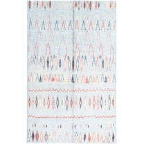 Hand Knotted Tribal Moroccan Wool Rug - 2'11'' x 5'0''