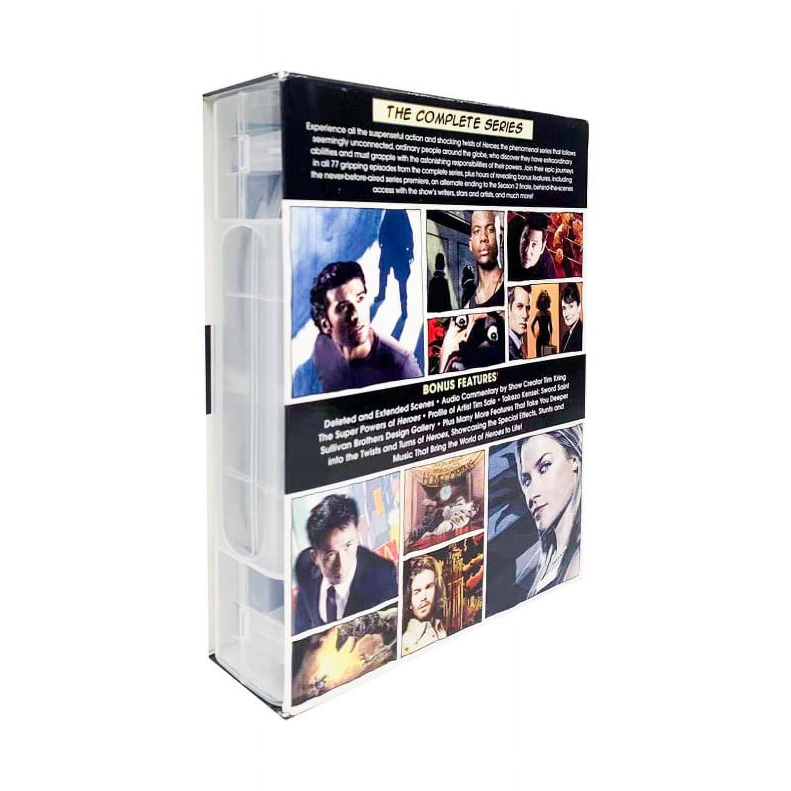 Heroes: The Complete Series Season 1-4 (DVD) - Walmart.com