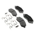 thumbnail image 2 of KarParts360 For Mitsubishi Outlander 2007-2020 Brake Pads | Ceramic | Black | Steel Backing | With Abutment Clips | Chamfered Edges, 2 of 4