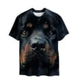 thumbnail image 2 of Tops para hombre, blusas y camisas de cuello redondo y manga corta para hombre, blusas casuales deportivas con estampado de perros y animales divertidos para hombre, camisas vintage de cuello redondo,, 2 of 8
