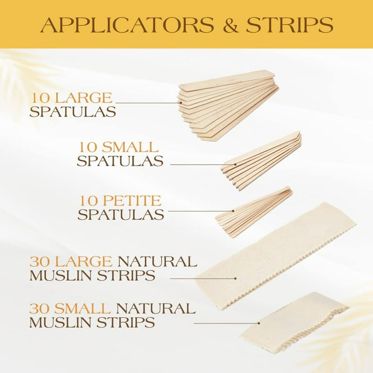 GiGi Large Applicators For Waxing Large Areas & All Types of Wax