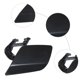 thumbnail image 4 of Tapa de la boquilla del limpiaparabrisas del parachoques delantero para Mercedes-Benz E-CLASS W207, paquete de 2, color negro, 4 of 7
