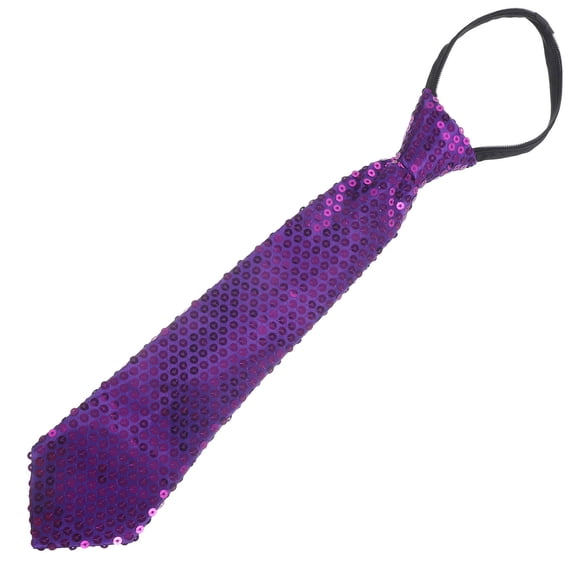 WHAMVOX Eve Sequin Tie Skin-friendly One Size Fits Most Man Child