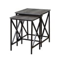 thumbnail image 2 of Pemberly Row 2 Piece Nesting End Table Set in Gray, 2 of 3