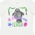 thumbnail image 4 of Inktastic St. Petersburg Florida Cute Swimming Manatee Boys or Girls Toddler T-Shirt, 4 of 5