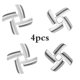 thumbnail image 1 of 4 Pcs Meat Grinder Replacement Stainless Mincer, 1 of 4