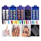 thumbnail image 2 of 100 Piezas uñas postizas decoradas Largo Bailarina naturales con Pegamento Kit / DIY /10 tamaños diferentes, 2 of 4