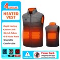 thumbnail image 3 of Chaleco calefactor de 17 áreas para hombre y mujer, chaleco calefactable por USB, chaqueta calefactora de temperatura con Control inteligente, abrigo de algodón para caza, senderismo y esquí, 3 of 5
