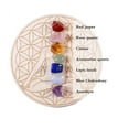 thumbnail image 4 of Maytalsory 1/2/3/5 Crystal Heal Stone + Wood Plate Collection Lucky Spiritual Quartz Gem A Style A 1 Pc, 4 of 4