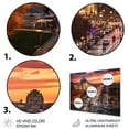 thumbnail image 3 of Designart "Charming Streets of Old Kansas, Missouri II" Missouri Metal Art Print, 3 of 5