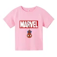 thumbnail image 4 of Camiseta de algodón para niños de 3 a 14 años con dibujos animados de Spiderman, camiseta de manga corta súper genial de verano para niños y niñas, 4 of 4