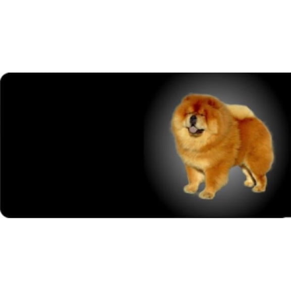 Chevrolet Black Logo Stainless Steel License Plate