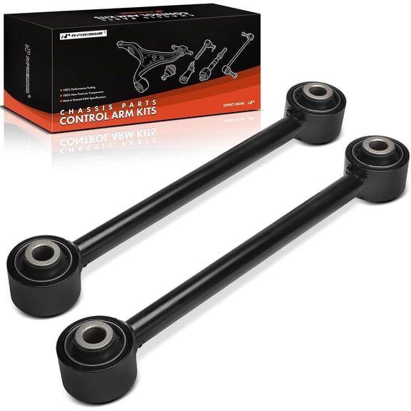 A-Premium 2 x Rear Forward Lower Control Arms, with Bushing, Compatible with Honda Pilot 2003-2008, Odyssey 1999-2004 & Acura MDX 2001-2006