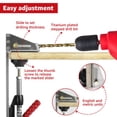 thumbnail image 3 of EIMELI Pocket Hole Jig Kit Aluminium Pocket Vis Jig Guide de Forage Multifonctions Bois Goujon Kit de Forage Localisateur pour le Forage de Menuiserie, 3 of 7