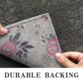 thumbnail image 6 of Pioneer Flower Floral Print Pattern Door Rugs,Washable Non Slip Door Mats Indoor,Decorative Door Mats,Entry Mat Indoor for Entrance,Bedroom,Kitchen,Bathroom,17"x30", 6 of 6