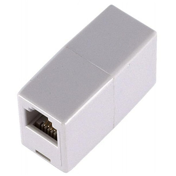 White In Line Phone Coupler