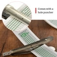 thumbnail image 3 of Hundred tone box,Paper Tape Puncher Set Hand-cranked 20pcs Blank Paper Box With 20pcs 30 Notes Blank Paper Tape Box Set Hand-cranked With 20pcs Blank Diy 30-note Mewmewcat Siuke, 3 of 6