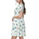 thumbnail image 2 of Disketp Sea Turtle para Vestido de Manga Corta para Mujeres, Vestidos de Verano para Mujeres, Casual y Holgado para la Playa, 2 of 6