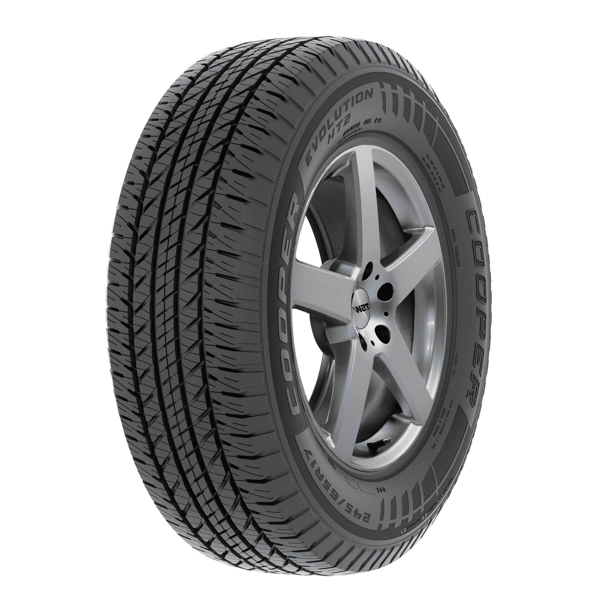 Cooper Evolution HT2 275/60R20 115H Passenger/Truck/SUV Tire Fits: 2016 Ram 1500 HFE, 2021-22 Ram 1500 Limited Longhorn